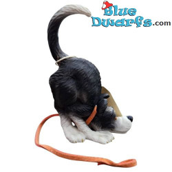 ¡Lárgate! – Perro mirando hacia arriba – Figura de perro Rufus – Parastone – 9 cm