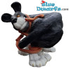 Einfach los! – Hund kaut auf einer Leine – Rufus Hundefigur – Parastone – 6 cm