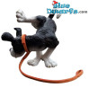 Nicht hier! – Hund beim Gassigehen – Rufus Hundefigur – Parastone – 10 cm