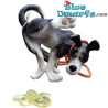 Nicht hier! – Hund beim Gassigehen – Rufus Hundefigur – Parastone – 10 cm