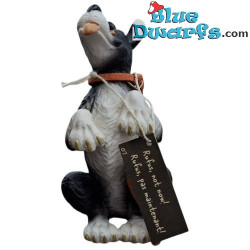 Pas maintenant! – Chien qui réclame une promenade – Figurine chien Rufus – Parastone – 10 cm