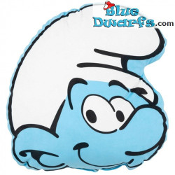 The Smurfs Decorative Cushion - Smurf Face - Smurfs Pillow - United Labels - 37 x 26 cm
