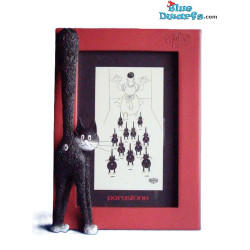 Portafotos "El Tercer Ojo" - Figura de Gato Dubout - Parastone - 18 cm