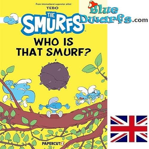 De Smurfen Boek - Wie is die Smurf? - Engelse Taal - Harde Kaft - 64 pagina's