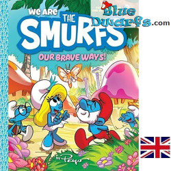 De Smurfen Boek - Wij Zijn de Smurfen: Onze Dappere Manieren! - Engelse Taal - Harde Kaft - 112 pagina's