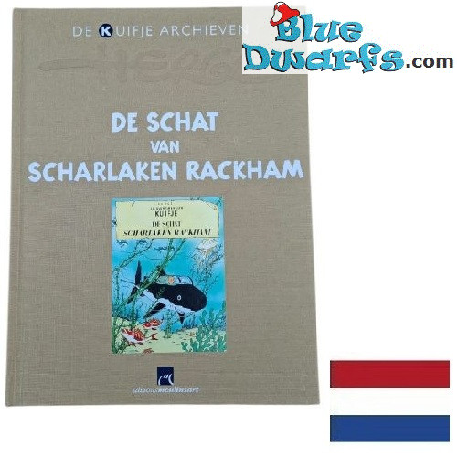 El Tesoro de Rackham el Rojo – Los Archivos de Tintín – Tapa dura – Libro en neerlandés – 128 páginas