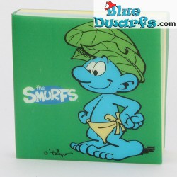 Notebook Jungle Smurf  (8.5 x 8.5 cm)