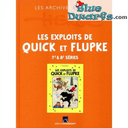 Les Archives Tintin Atlas – Les Exploits de Quick et Flupke 7/8 – Kuifje-boek – Franse editie – Harde kaft – 109 pagina’s