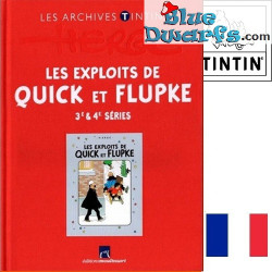 Die Tintin-Archive Atlas – Die Streiche von Quick und Flupke 3/4 – Tim-und-Struppi-Buch – Französische Ausgabe – Hardcover