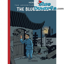 Album - The Blue Lotus - Colorized - Tintin book - English Edition - Hard Cover - 144 pages