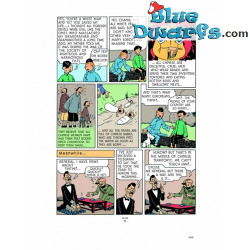 Album - The Blue Lotus - Ingekleurd - Tintin-boek - Engelse editie - Harde kaft - 144 pagina’s