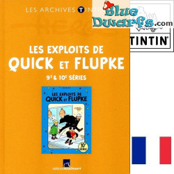 Les Archives Tintin Atlas – Les Exploits de Quick et Flupke 9/10 – Libro de Tintín – Edición francesa – Tapa dura – 109 páginas