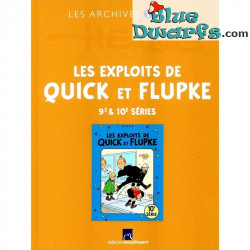 Les Archives Tintin Atlas – Les Exploits de Quick et Flupke 9/10 – Kuifje-boek – Franse editie – Harde kaft – 109 pagina’s