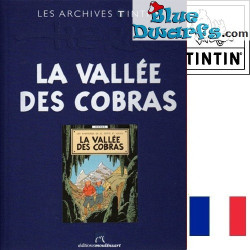 Les Archives Tintin Atlas – La Vallée des Cobras – Tim-und-Struppi-Buch – Französische Ausgabe – Hardcover – 107 Seiten