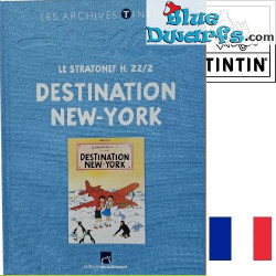 Les Archives Tintin Atlas – Destination New York – Tintin Book – French Edition – Hardcover – 109 pages