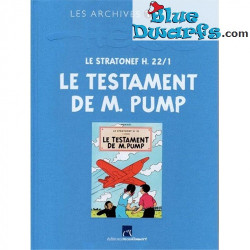 Les Archives Tintin Atlas – Le Testament de M. Pump – Tintin Book – French Edition – Hardcover – 109 pages