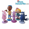 5x Peg et Cat – Coffret de jeu – 5 figurines - Comansi – +/- 7 cm
