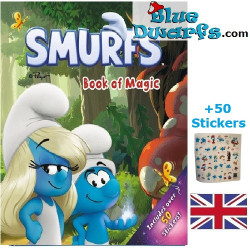 Libro dei Puffi - Puffi: Il Libro della Magia - Lingua Inglese - 24 pagine