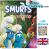 The smurfs Book - Smurfs: Book of Magic - with 50 stickers - English Language - 24 pages