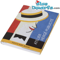 16 x Postcard Set Tintin – Hergé’s Studio and Advertising – Tintinimaginatio – 10x15 cm