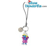 Plastic smurf pendant: Smurfette with winterjacket (+/- 2,5 cm)