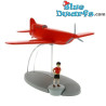 The Stratonef H-22 - Tintin Figurine - Plane Nº26 - Tintinimaginatio - 12 x 16 x 9 cm