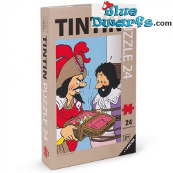 Puzzle Tintin – Le Trésor – Poster inclus – Tintinimaginatio – 24 pièces