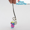 Colgante de plastic: Pitufina *falda gris* (+/- 2,5 cm)