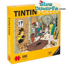 Kuifje Puzzel – Kuifje in het schatkasteel – Inclusief poster – Tintinimaginatio – 500 stukjes