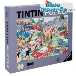 Kuifje Puzzel – De Ronde van Molensloot – Inclusief poster – Tintinimaginatio – 1000 stukjes