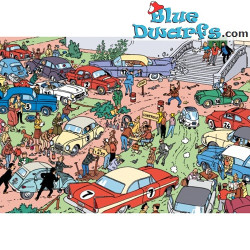 Tintin Puzzle - The Moulinsart Rally - Includes poster - Tintinimaginatio - 1000 pieces