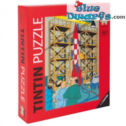 Puzzle Tintin – La fusée lunaire XFLR6 – Poster inclus – Tintinimaginatio – 1000 pièces