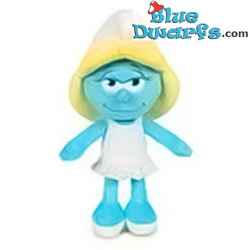 Pitufina – Juguete de peluche Pitufos – Merchandising de la película Los Pitufos – Giochi Preziosi – 42 cm