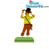 Tintín con Sombrero de Copa – Los Cigarros del Faraón – Figura de Metal en Relieve de Tintín – Tintinimaginatio – 3,5x6 cm