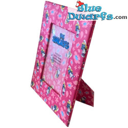 Smurfette with Flowers - The Smurfs Photo Frame - Pink - 16 x 19 cm