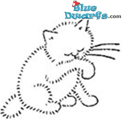 Pequeño Aseo - Figura de Gato Dubout - Parastone - 6 cm