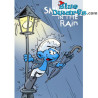 Carte postale: Smurfin in the rain (15 x 10,5 cm)