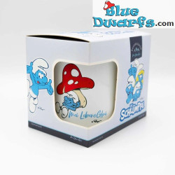 Smurf under Mushroom - Don't put it down - The official Smurf mug - Porcelain - Bavaria Shop - 330 ml