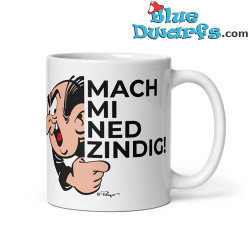 Gargamel – Ne me rends pas nerveux – Le mug officiel des Schtroumpfs – Porcelaine – Bavaria Shop – 330 ml