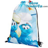 Mochila de los Pitufos – Pitufina y Pitufo Sin Nombre - Merchandising de la Película de los Pitufos - 35x45 cm