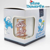 Pitufo Gruñón - Zefix - La taza oficial de los Pitufos - Camping al aire libre - Tienda de Baviera - 350 ml
