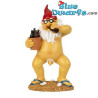 Zwerg mit einem Eimer voller Bierflaschen – Freche Zwergenfiguren – Polyresin – 28 cm