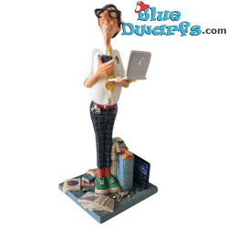 El Experto Informático – Le Computer Expert – Figura de la Colección Forchino – Parastone – 22,5 cm