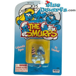 20206: Baby smurf with Ice cream - shiny colours - Schleich - 4cm