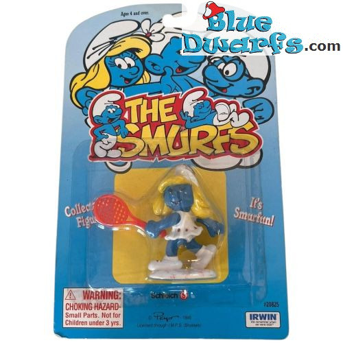 20135: Tennis Schtroumpfette - Schleich - 6cm - Schleich - 5,5cm
