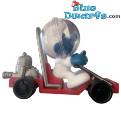 40604: Pitufo Astronauta con Coche Lunar - UDF - 2023 - Medicom - 8cm