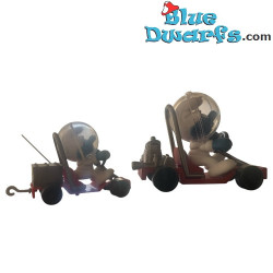 40604: Astronaut Smurf with Moon Buggy - UDF -  2023 - Medicom - 8cm