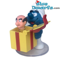 40247: Jokey Smurf with Box - UDF -  2023 - Medicom - 8cm