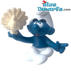 Smurf with White Pigeon - UDF -  2023 - Medicom - 8cm