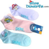 Set di 3 Calzini dei Puffi - Puffetta, Vanitoso e Fungo - Calzini da Allenamento dei Puffi - Taglia 39-42